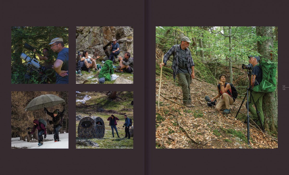 Livre Marche avec les loups pages 122-123