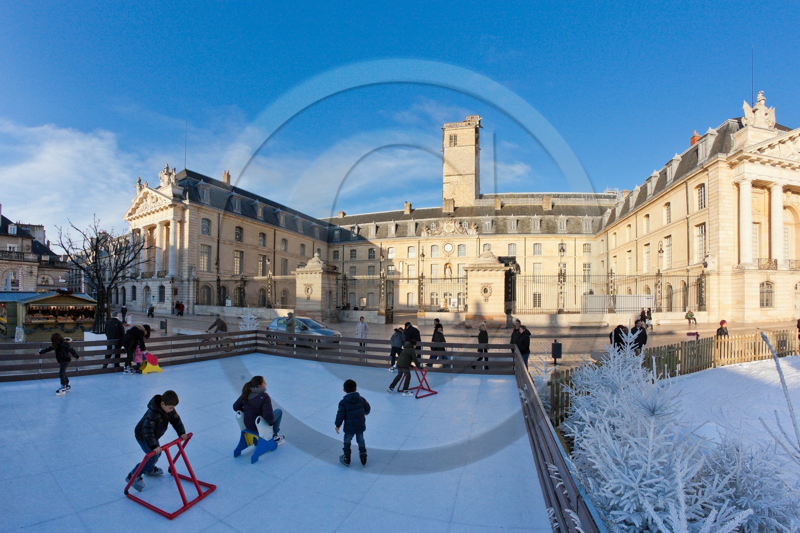 Une véritable station de sports d’hiver éphémère, un Noël extraordinaire à Dijon