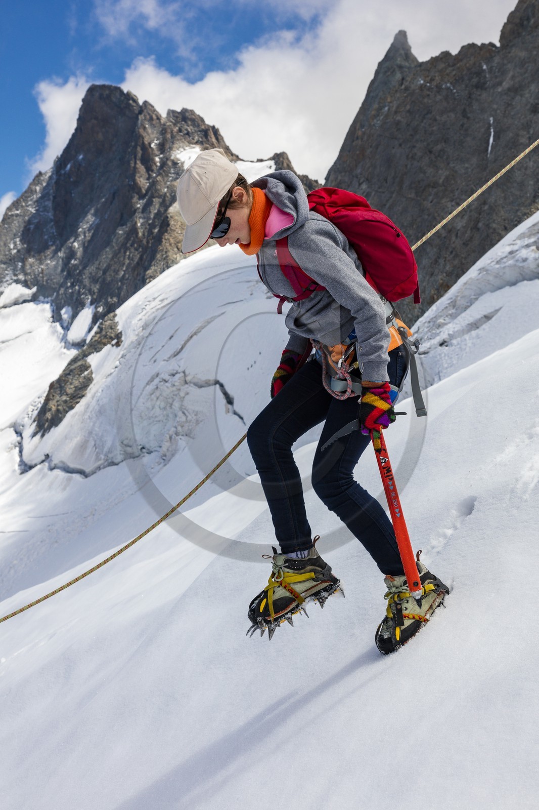 Découverte des glaciers avec Christophe Dureau, guide de haute montagne