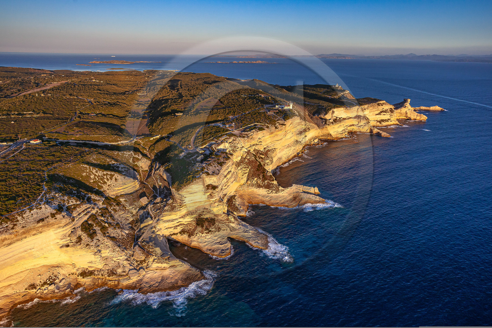 Bonifacio, sémaphore de Pertusato