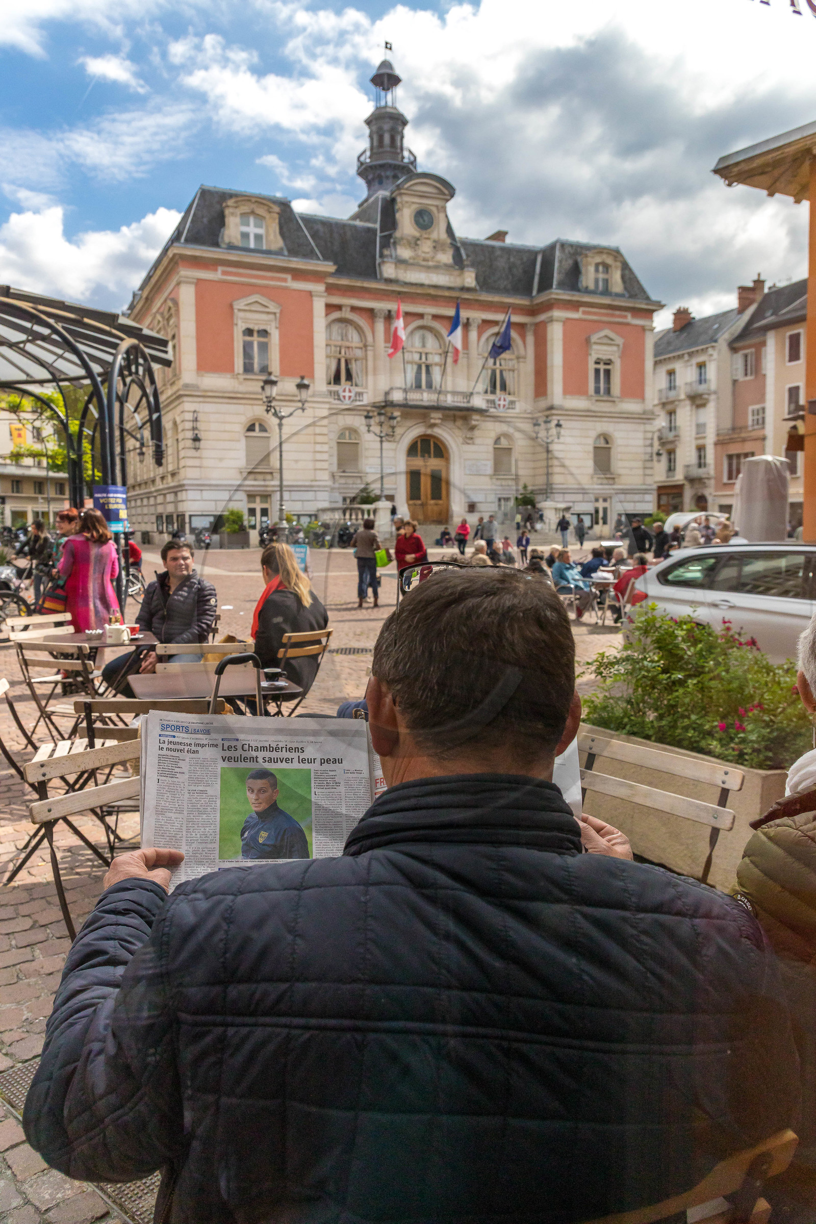 Chambéry, au Petit bar du Marché