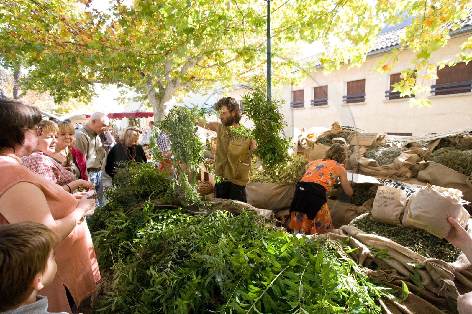 Village d'Orpierre, Marché des saveurs
