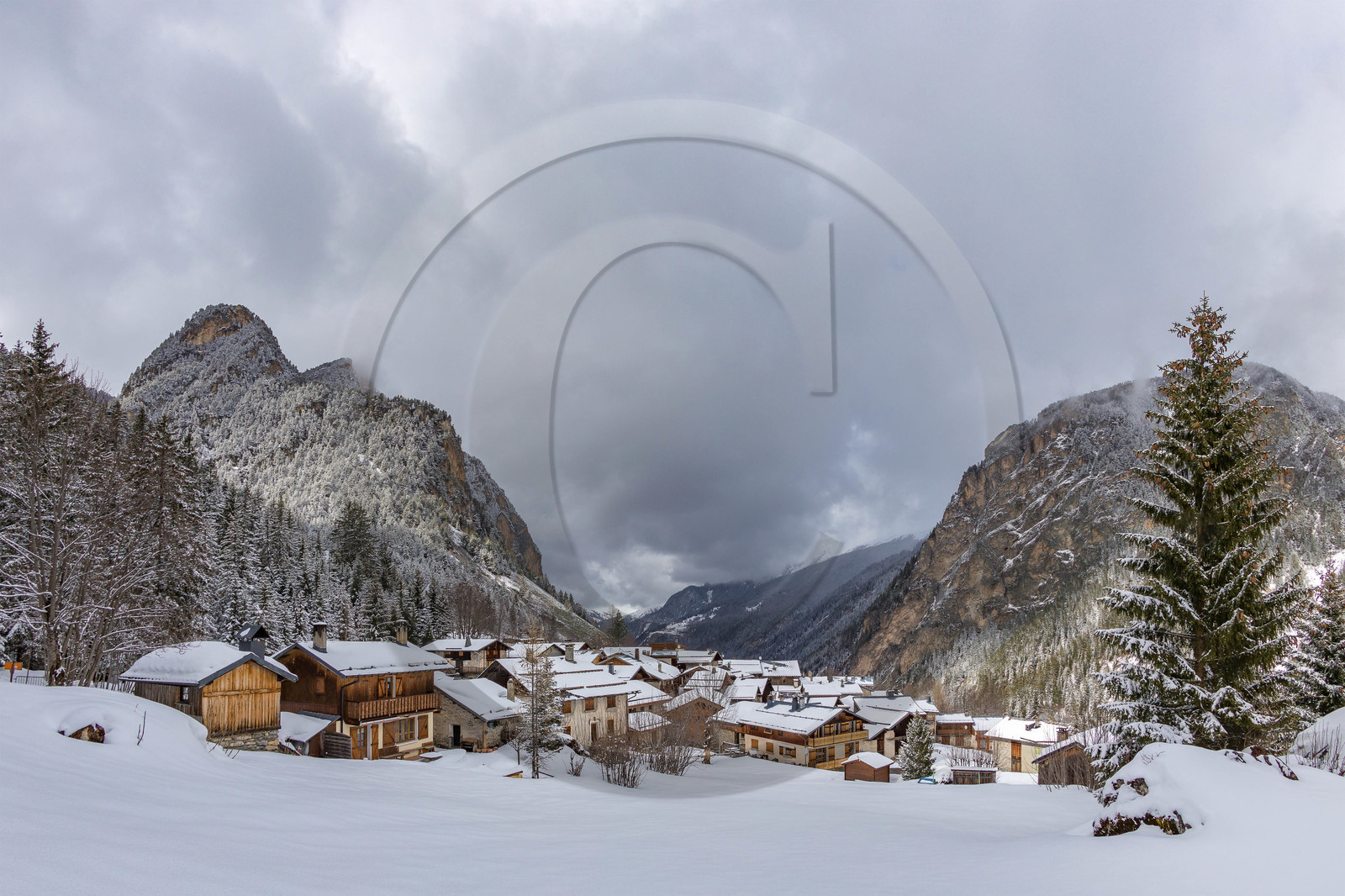 Pralognan-la-Vanoise, hameau La Croix