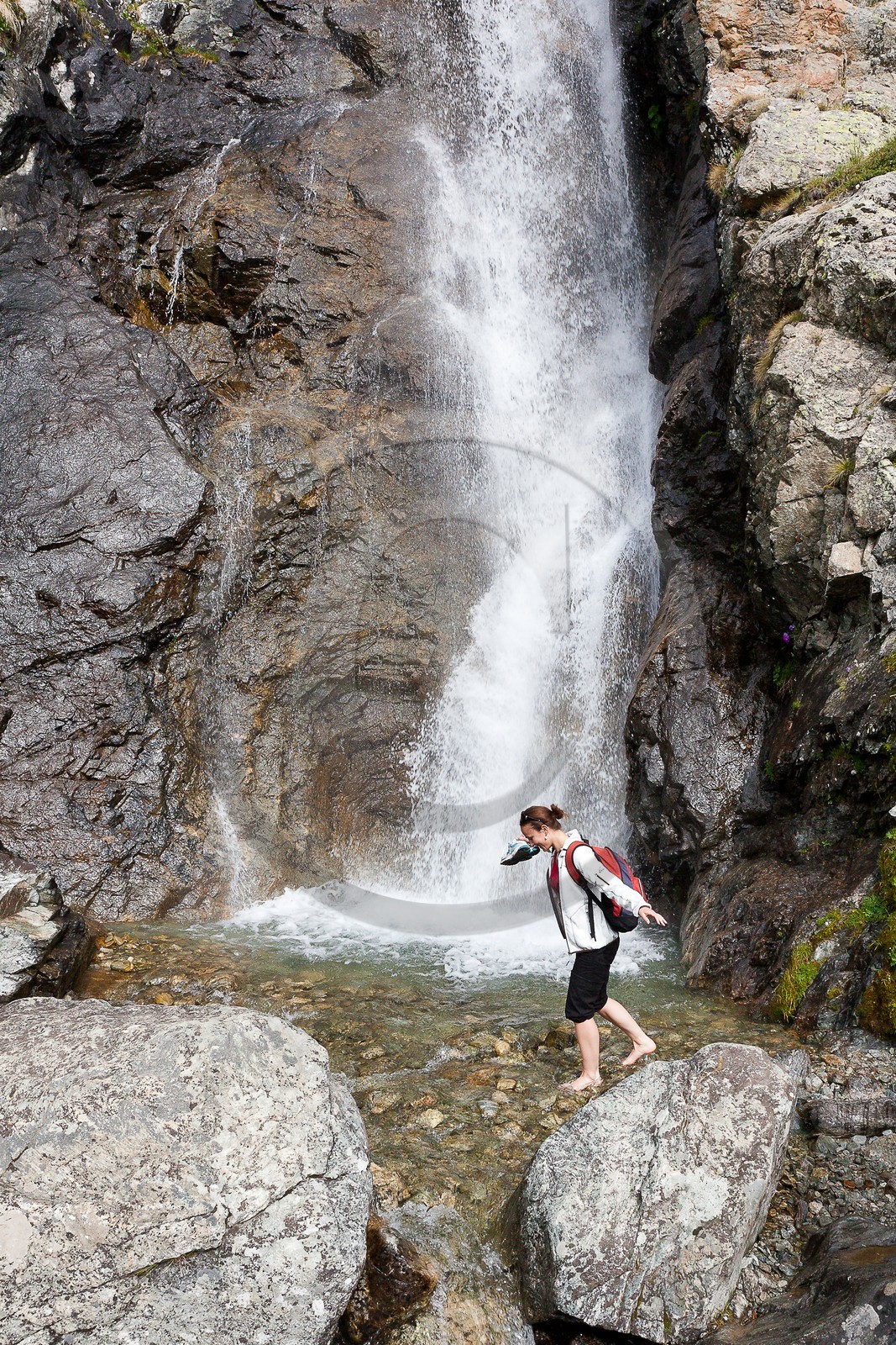 Randonnée à la cascade