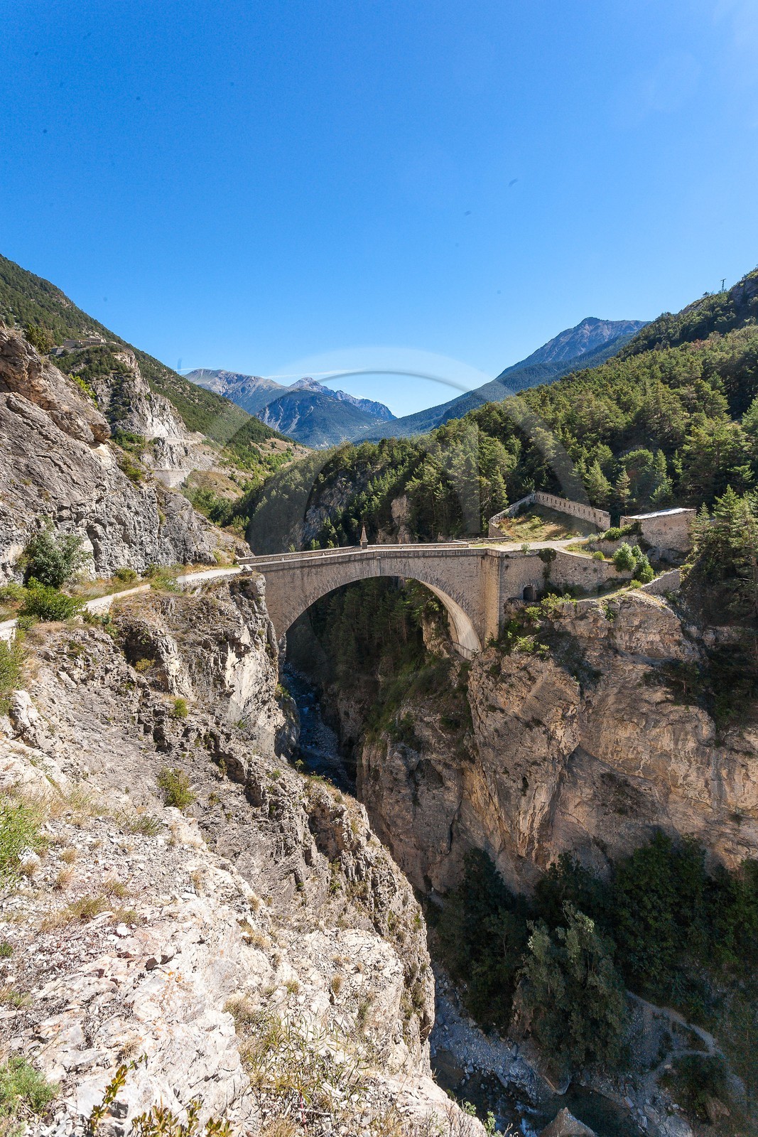 Briançon, cité Vauban, le Pont d'Asfeld
