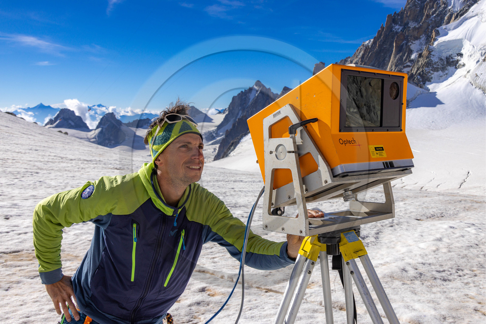 Géomorphologie à l'Aiguille du Midi