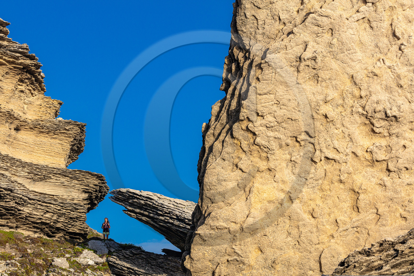 Falaises de calcaire de Bonifacio