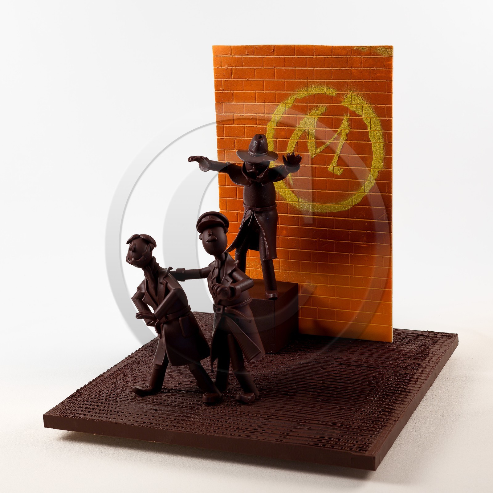 Exposition Influences, Petite histoire de l'art en chocolat par Luc Eyriey