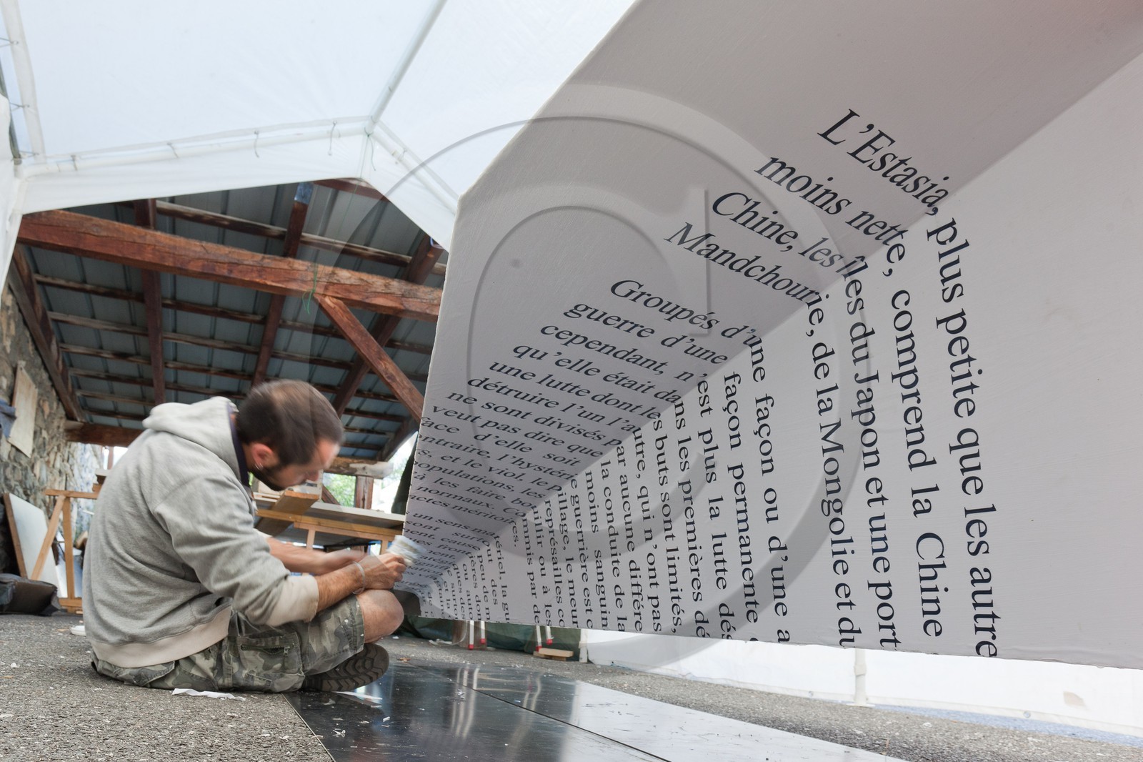 Sentiers Art et Nature Queyras et Val Varaita, Luciano di Rosa