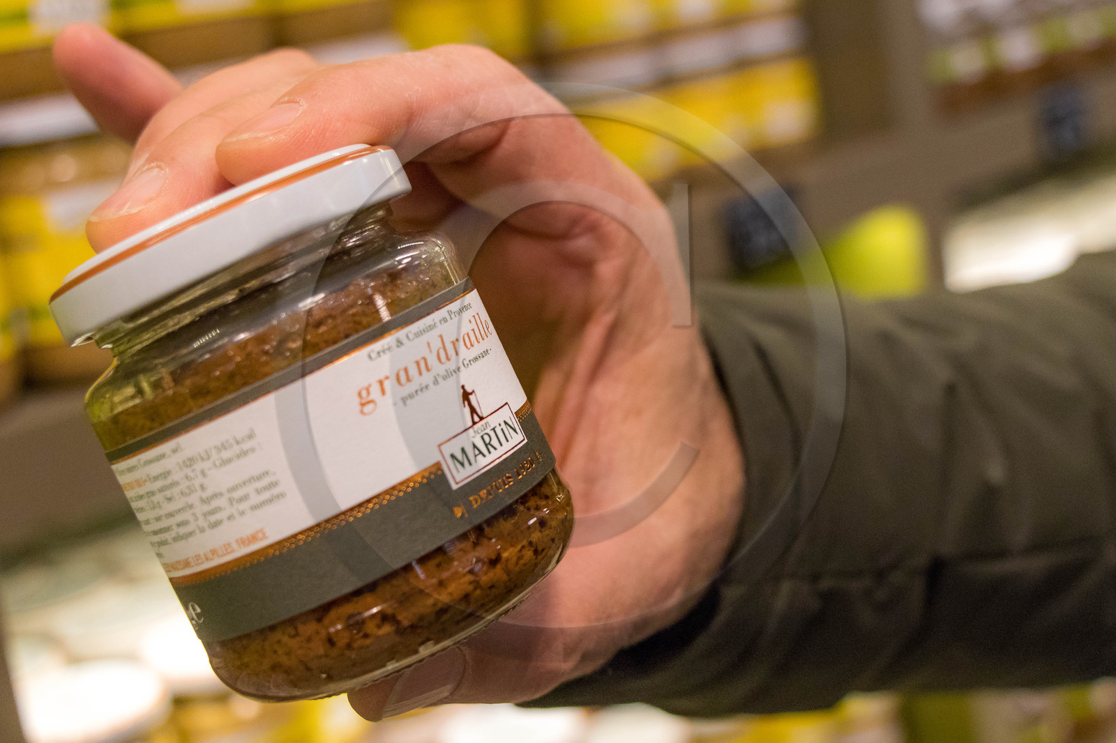 Purée d'olive grossane