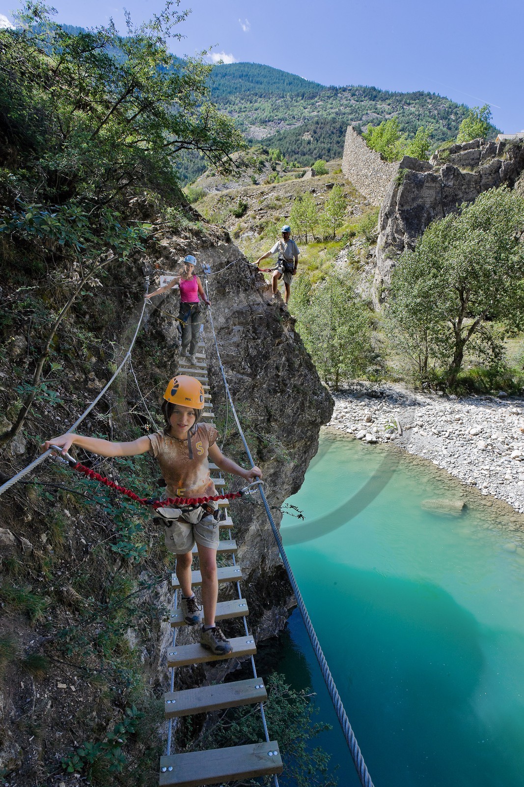 Via ferrata des gorges de la Durance