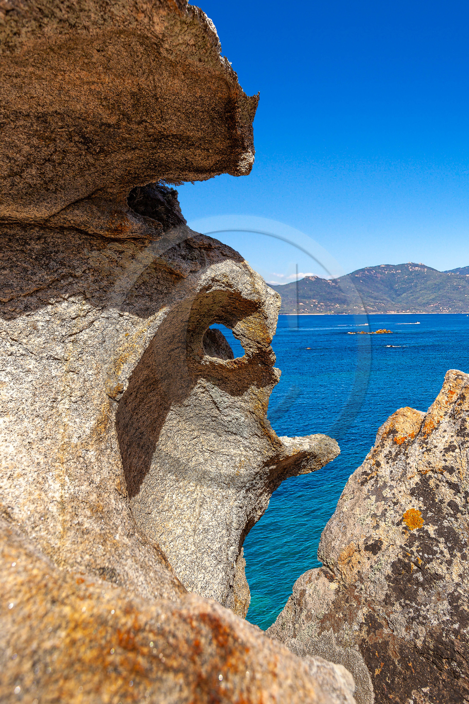 Taffoni, rochers de granit à Campomoro