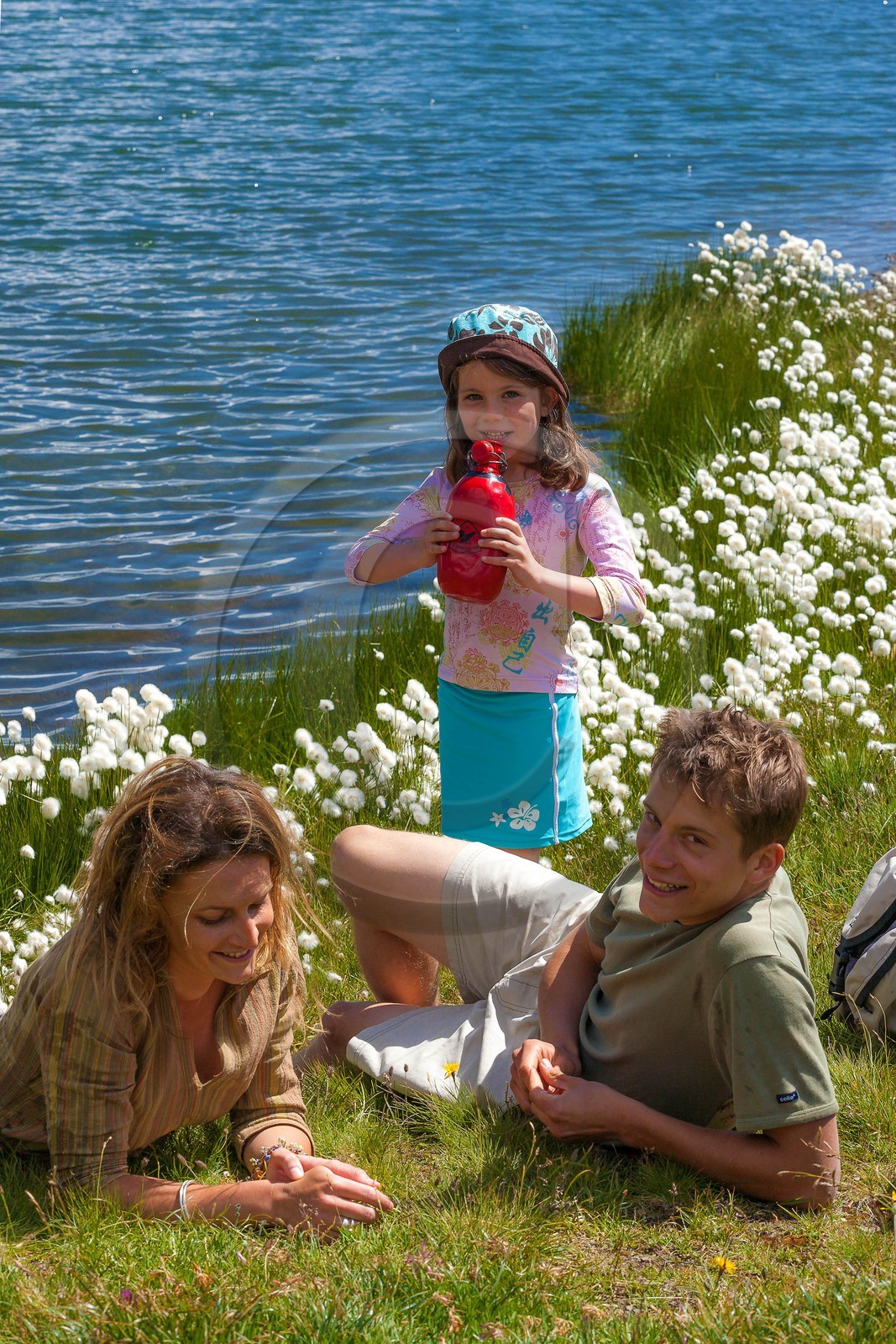 Orcières 1850, randonnée famille