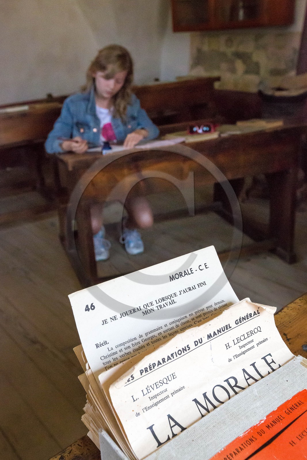 Le musée de l'école et l'instruction publique en montagne du village de Pontis