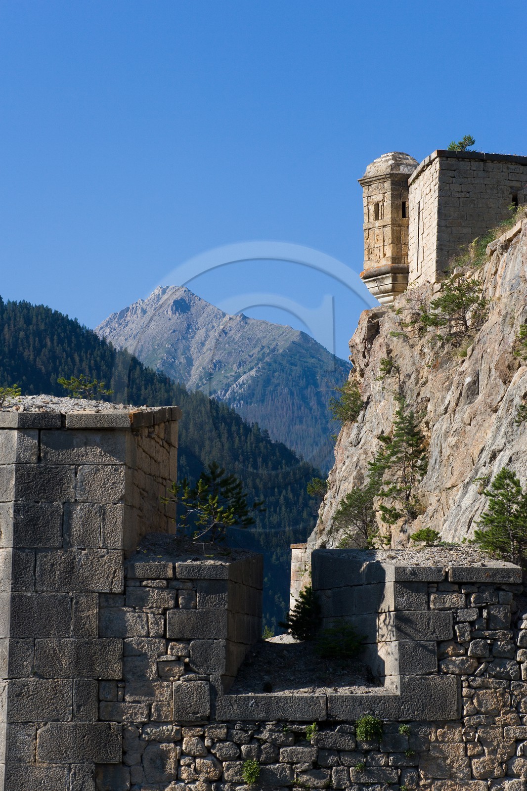 Briançon, Fort du Randouillet, échauguette