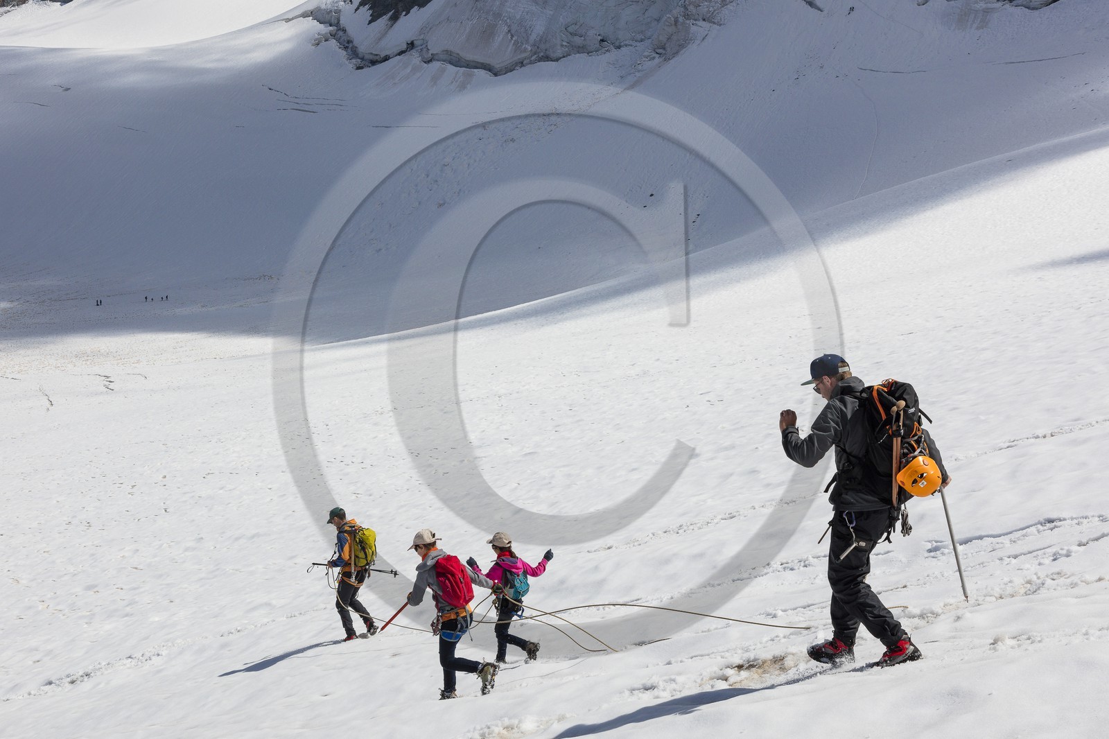 Découverte des glaciers avec Christophe Dureau, guide de haute montagne