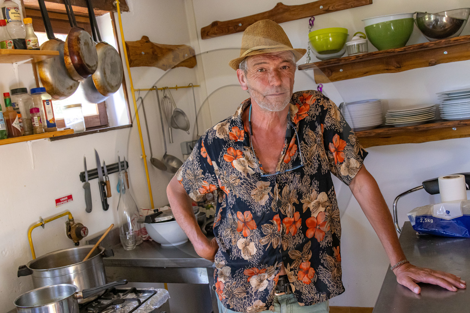 Didier Grillet, gardien du refuge des Clots