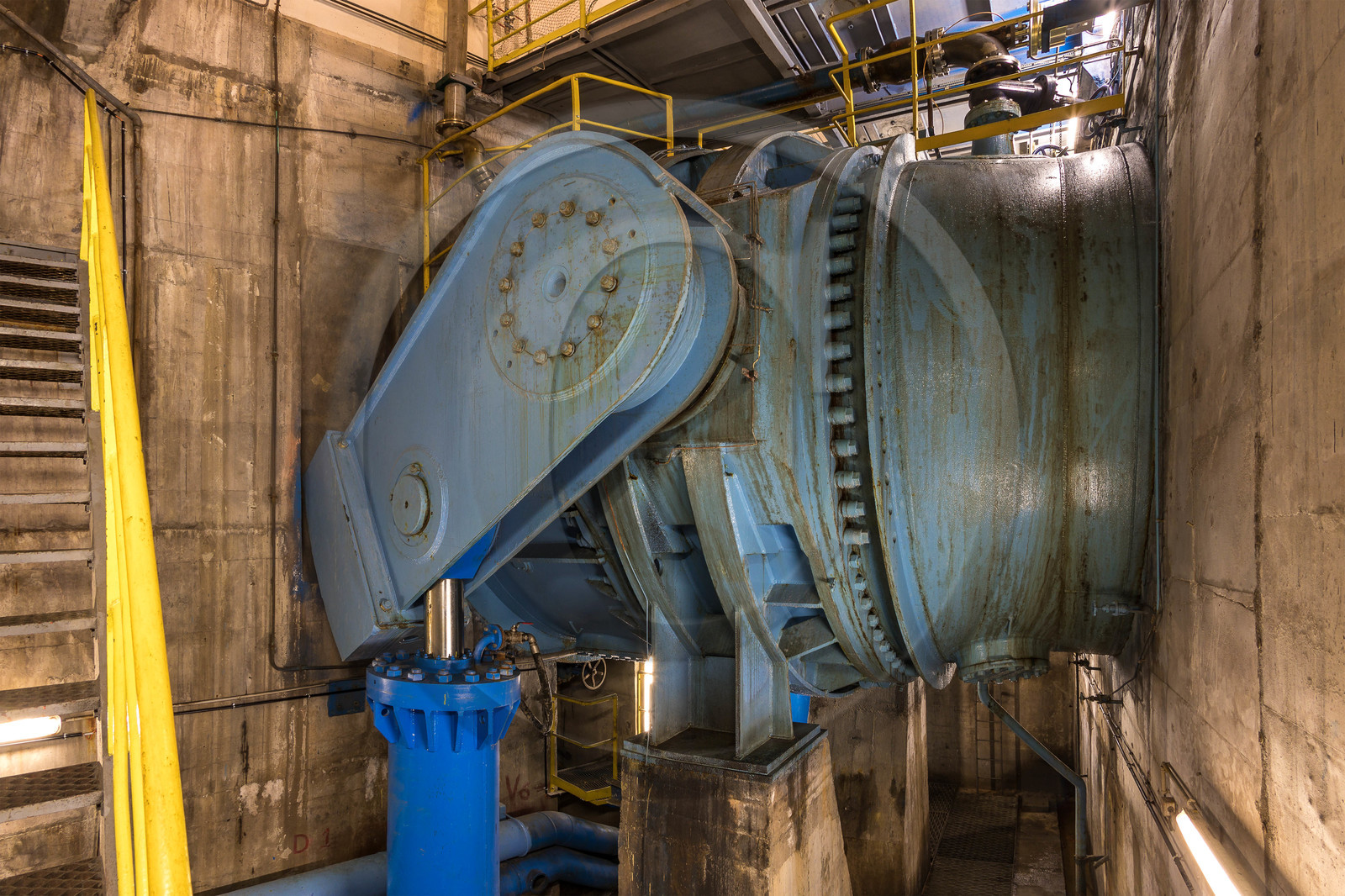 Barrage de Serre-Ponçon, usine hydroélectrique EDF