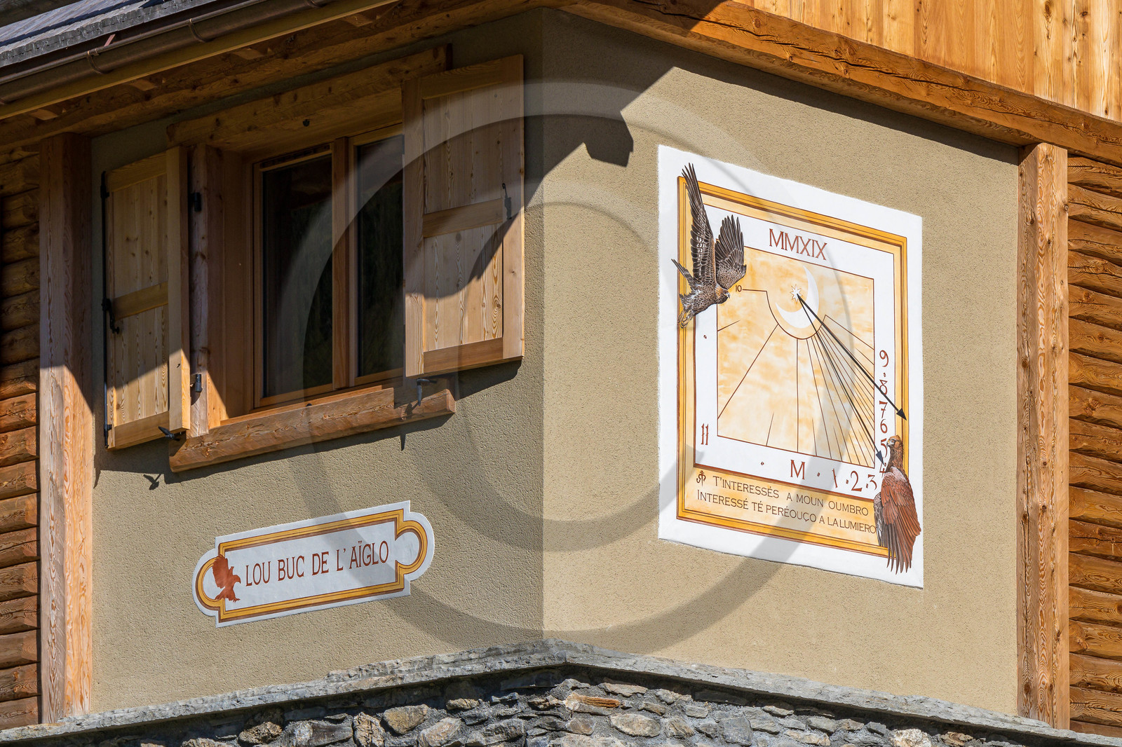 Ceillac, Lou buc de l'aiglo