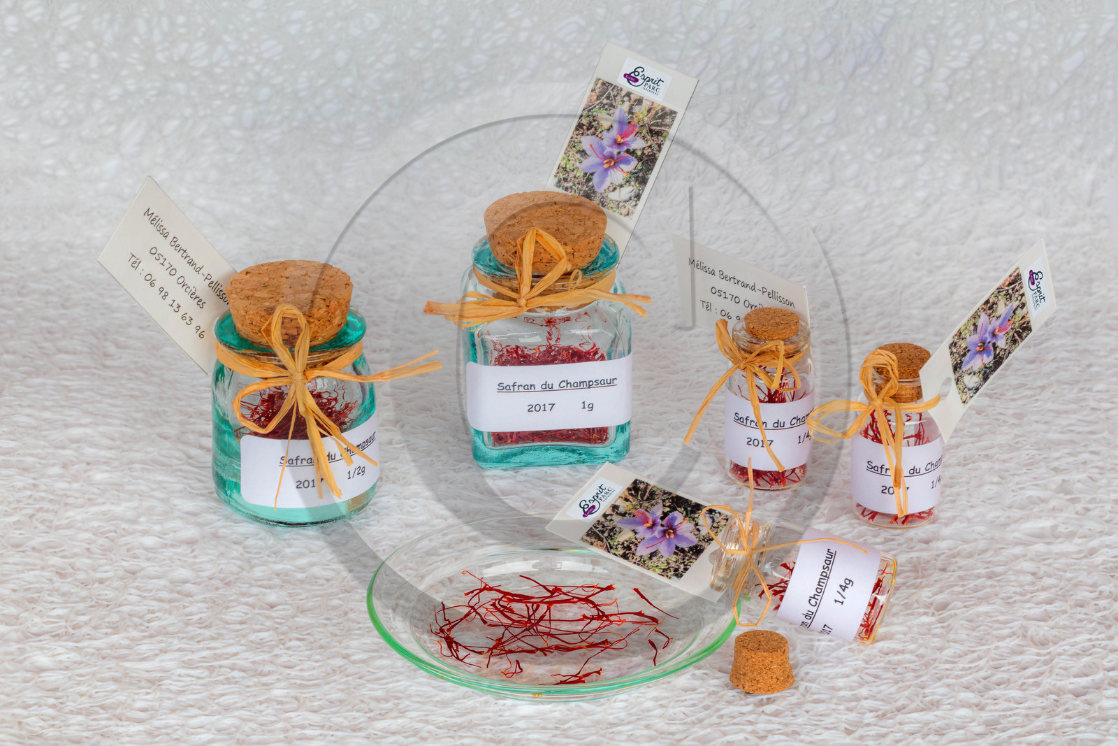 Melissa Bertrand-Pellisson,  safranière