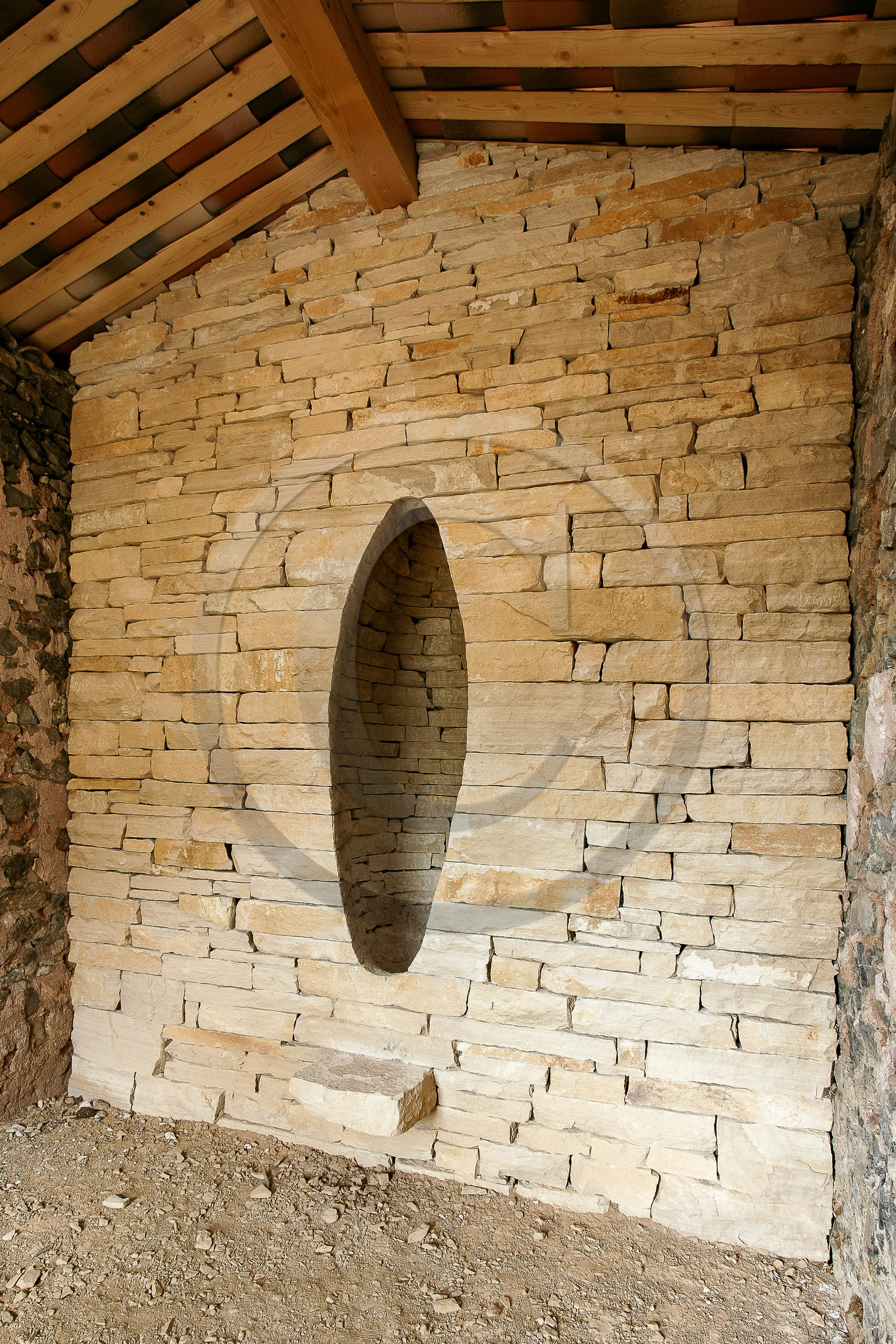 Refuge d'Art Chapelle Sainte-Madeleine d'Andy Goldsworthy