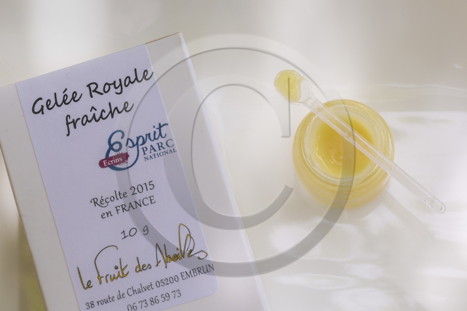 Mathieu Picavet, apiculteur, gelée royale