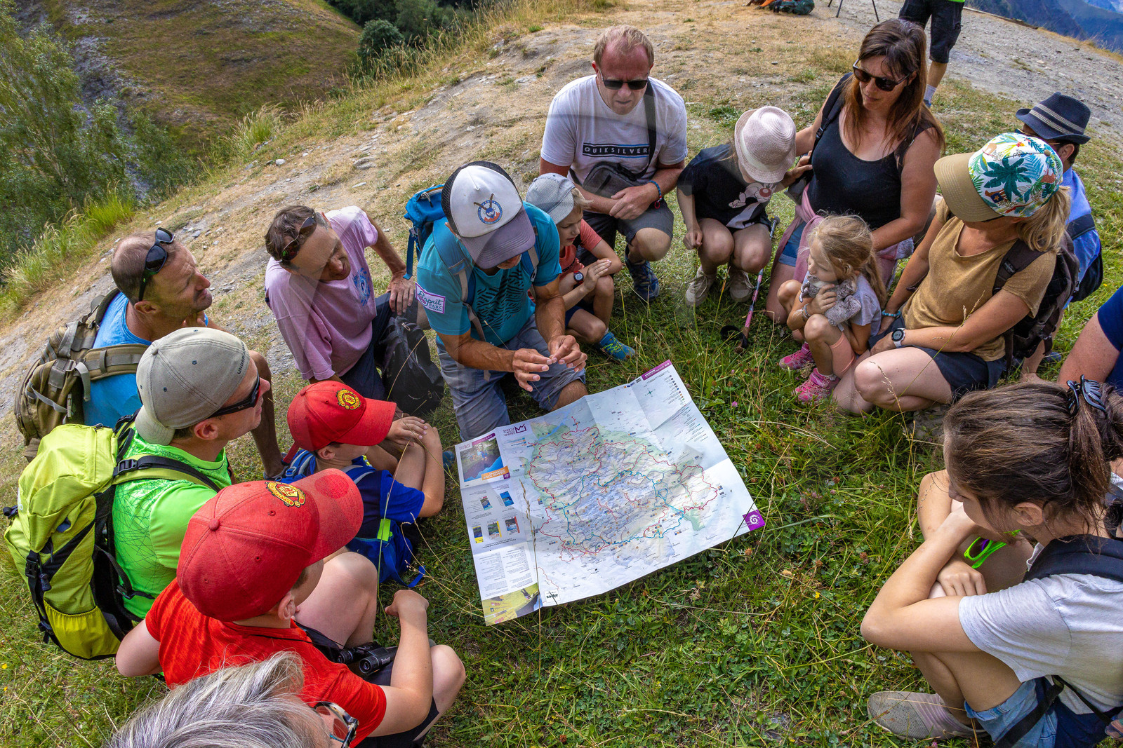 Fabrice Morin, accompagnateur en moyenne montagne