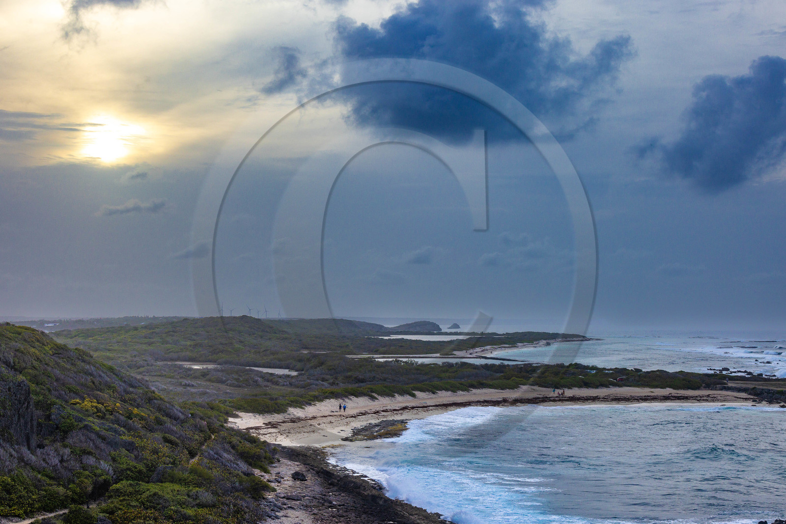 Guadeloupe, Saint-François, Pointe des Chateaux