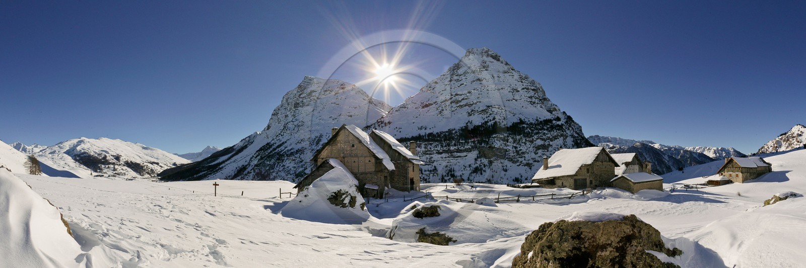 Vallon des Fonds de Cervières, hameau La Chau