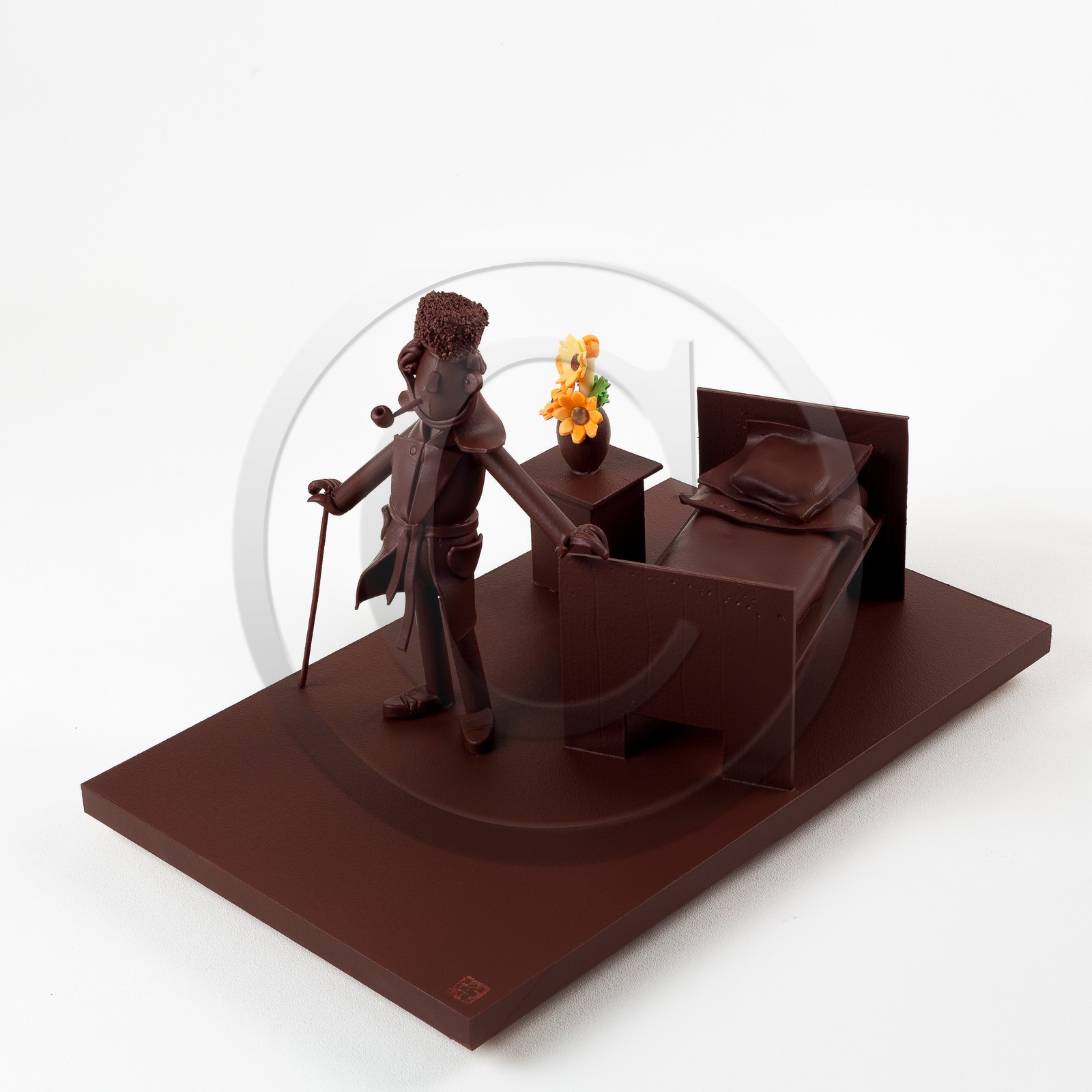 Exposition Influences, Petite histoire de l'art en chocolat par Luc Eyriey