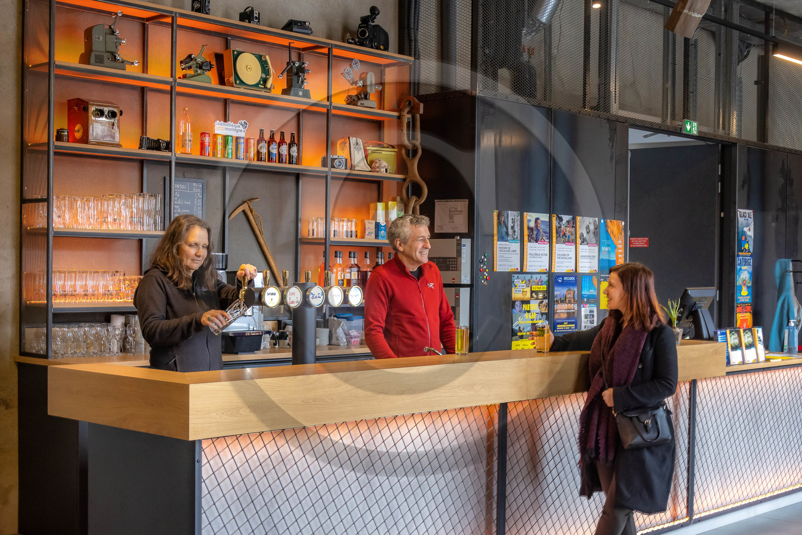 Cinémathèque d'Images de Montagne, Valérie Bonfé et Gilles Charensol ,