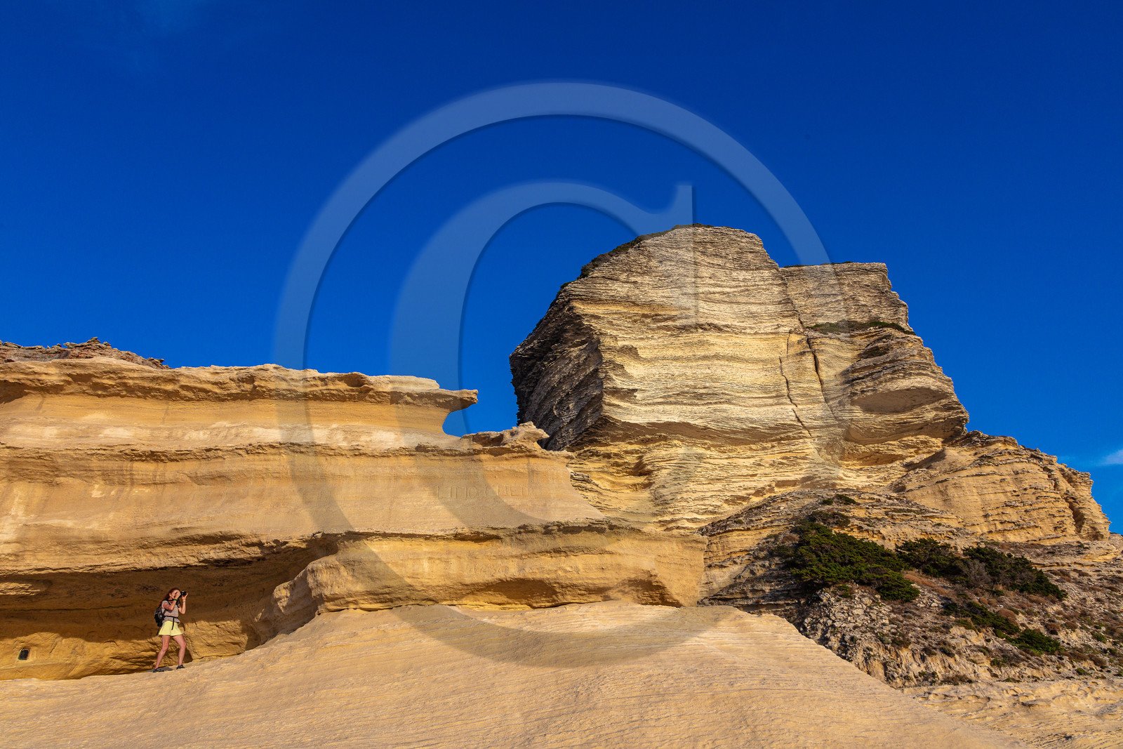 Falaises de calcaire de Bonifacio
