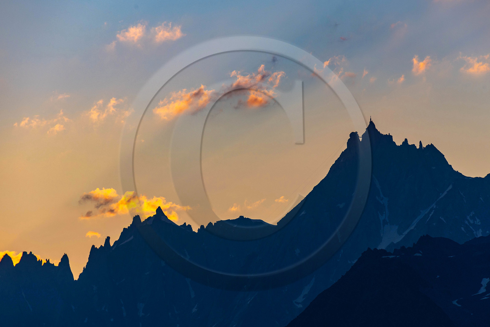 Massif du Mont-Blanc, les aiguilles de Chamonix