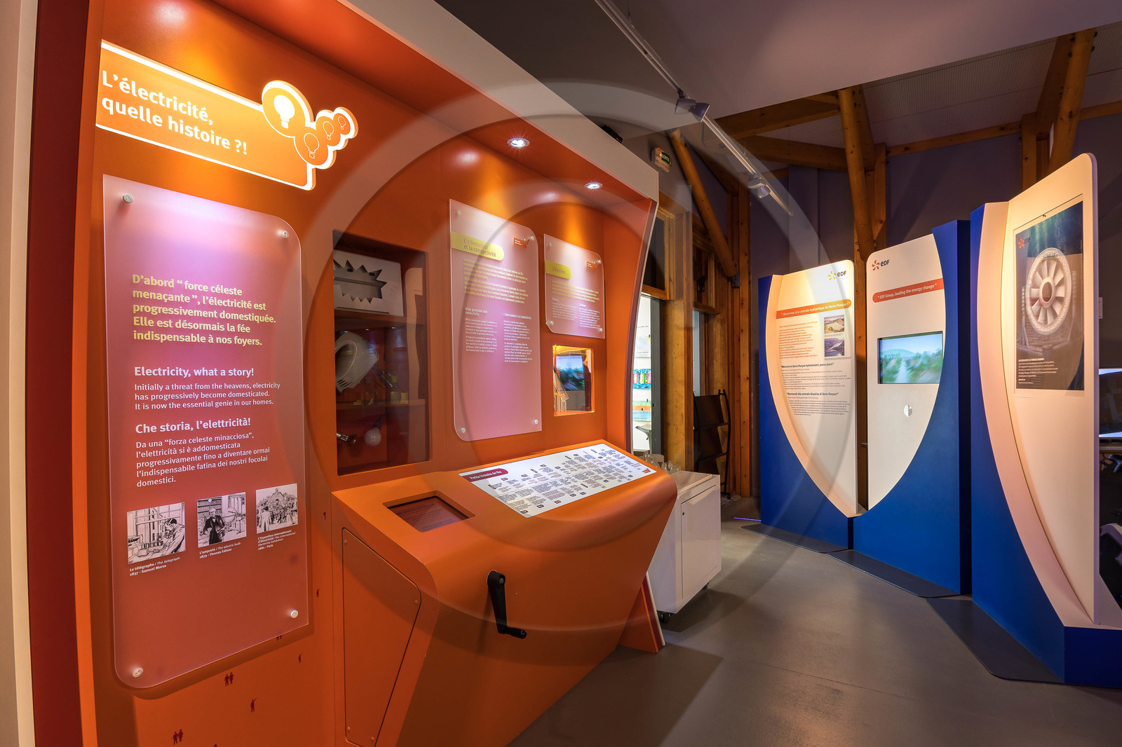 Barrage de Serre-Ponçon, usine hydroélectrique EDF