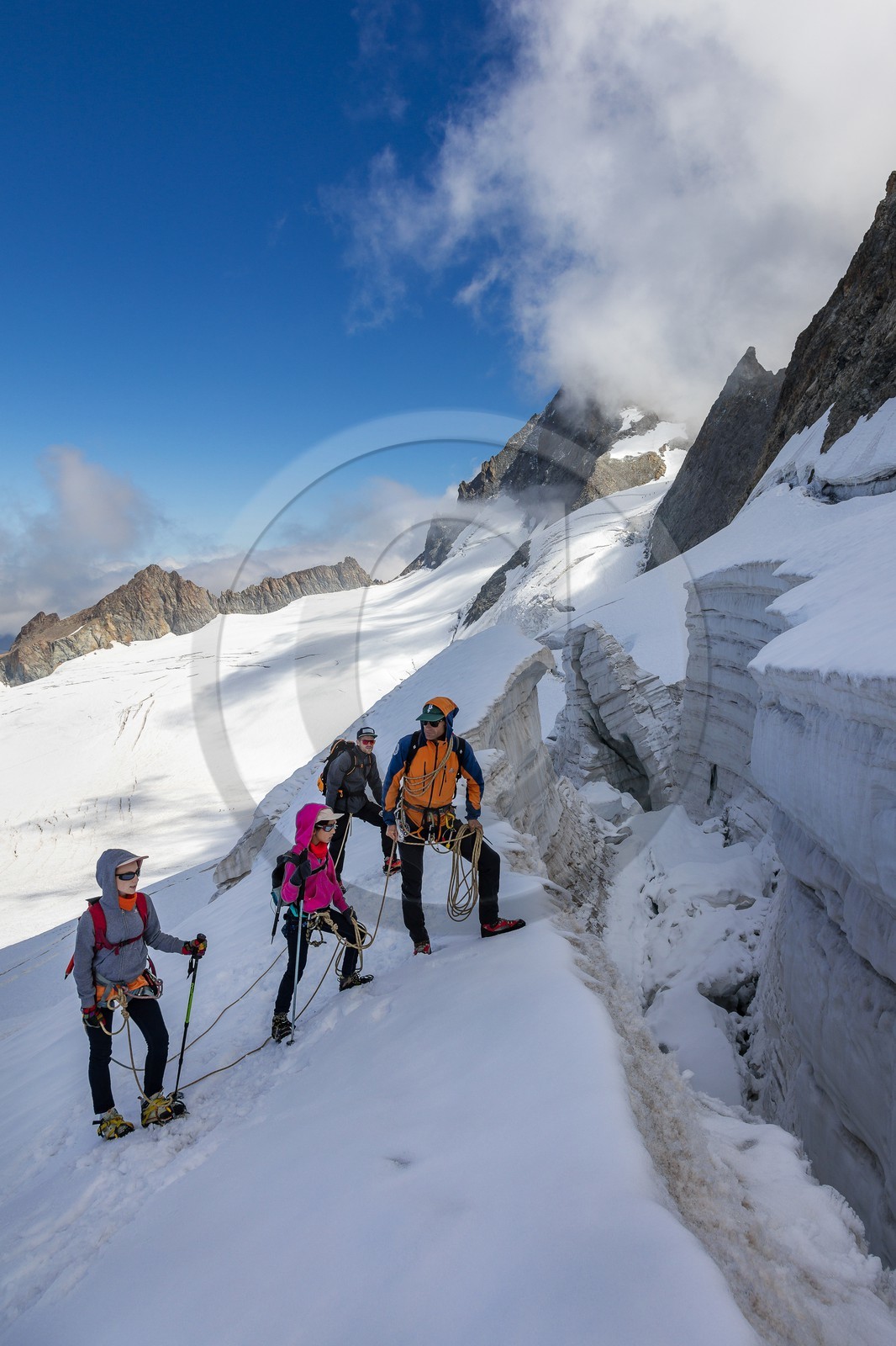 Découverte des glaciers avec Christophe Dureau, guide de haute montagne
