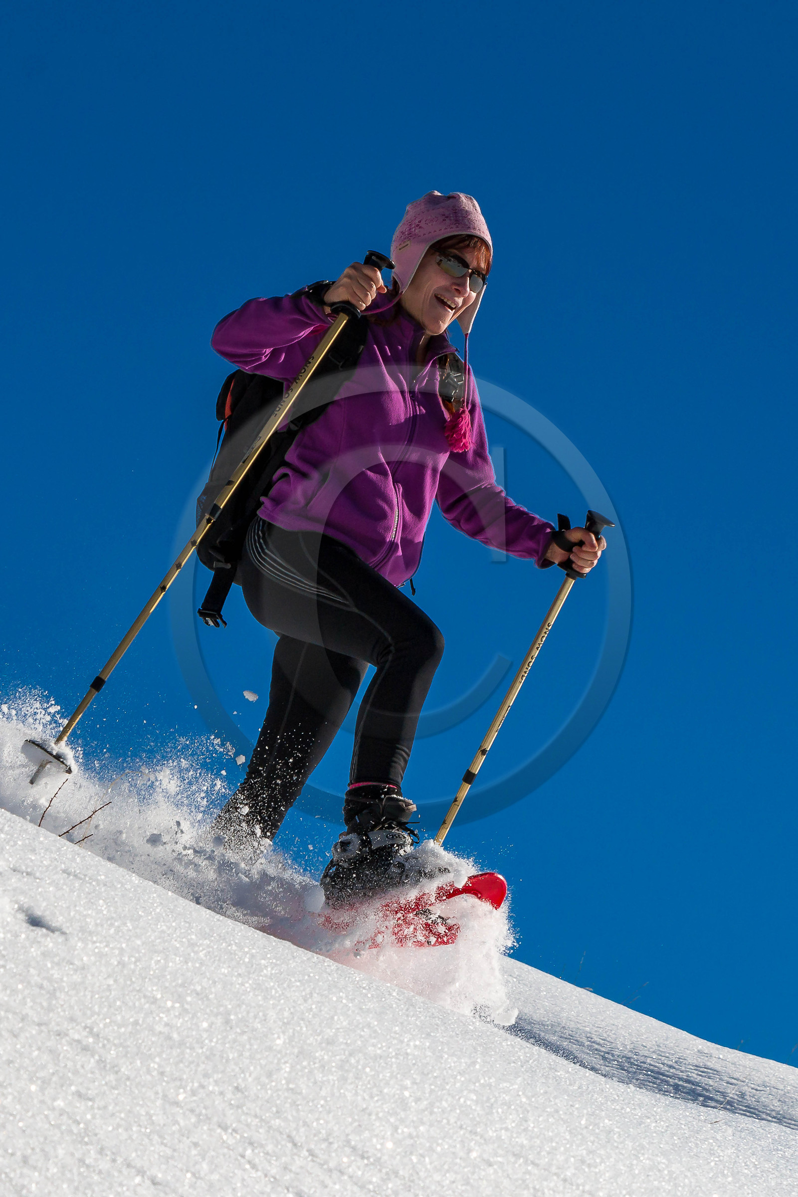 Randonnée en raquettes à neige