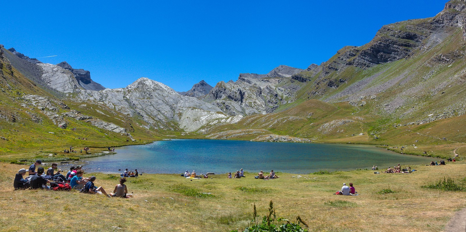 col de Larche, Lac du Lauzanier
