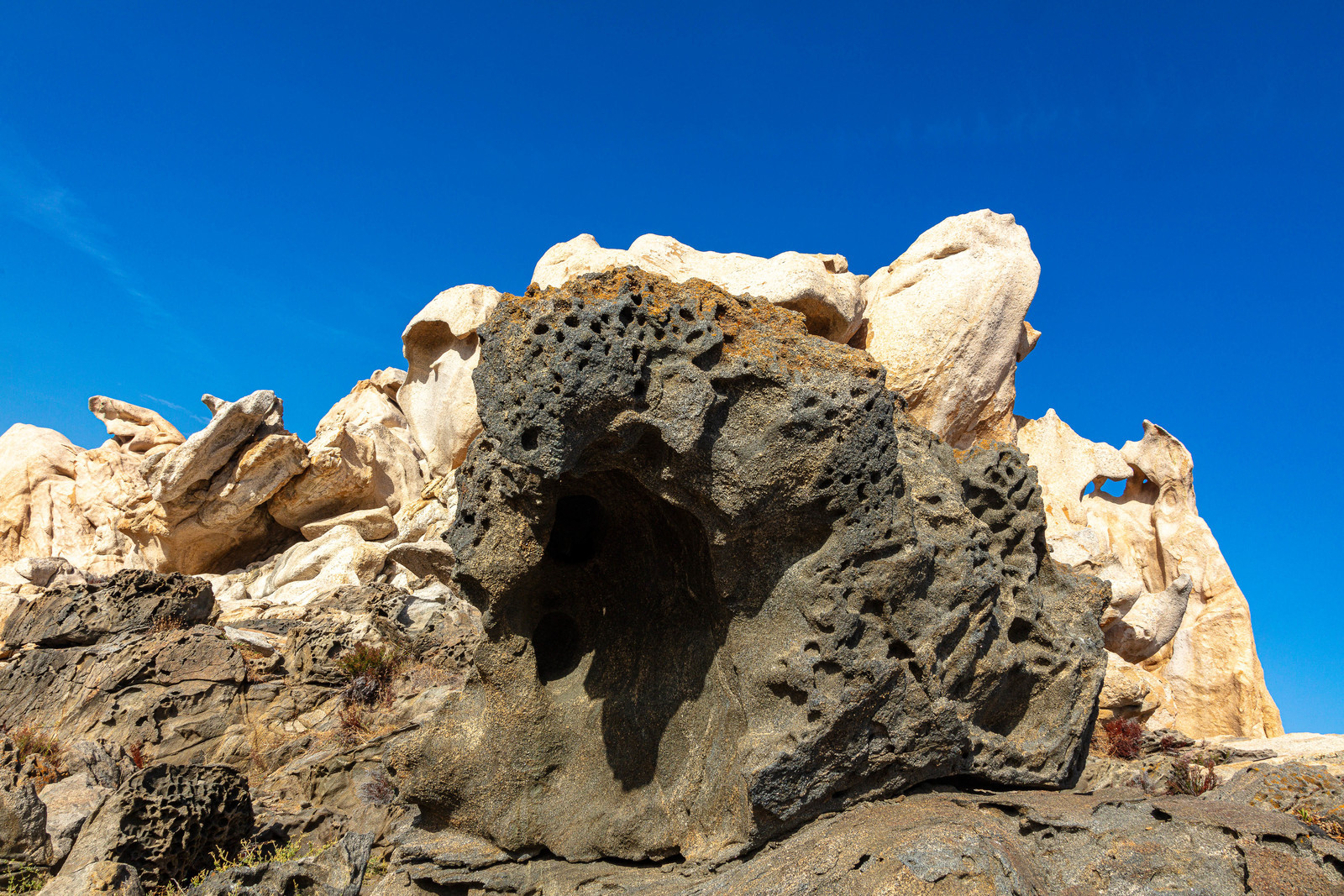 Taffoni, rochers de granit à Campomoro