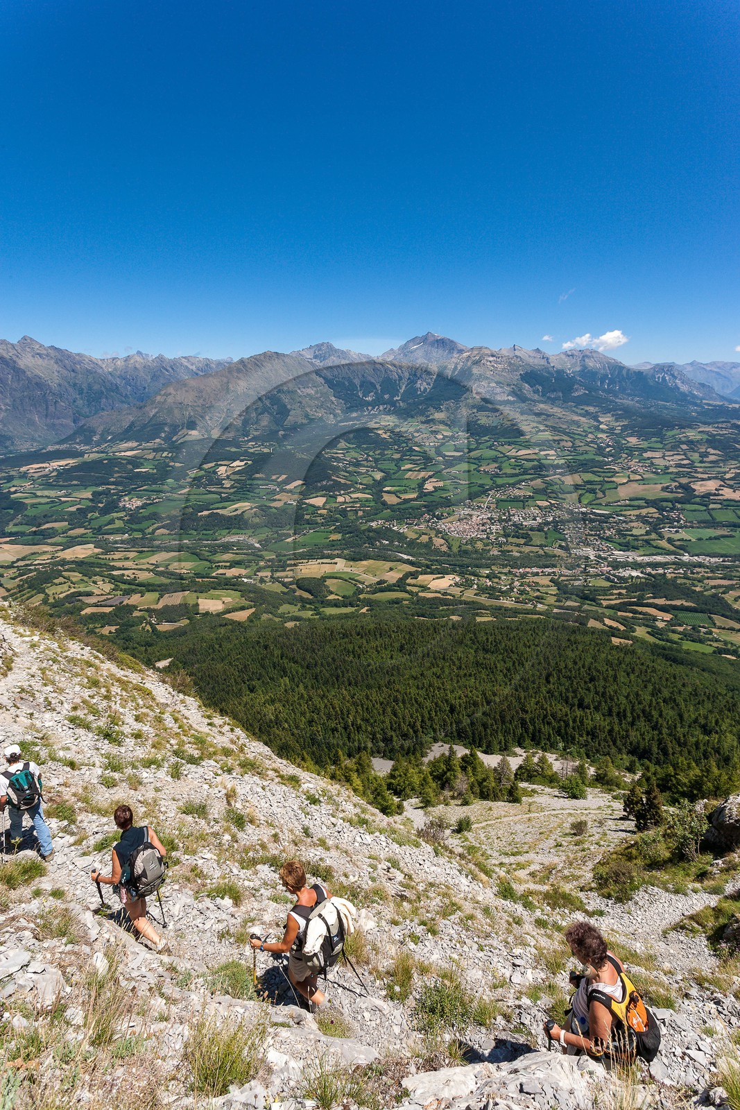 Vallée du Champsaur,  La Fare-en-Champsaur, randonnée de Moutet