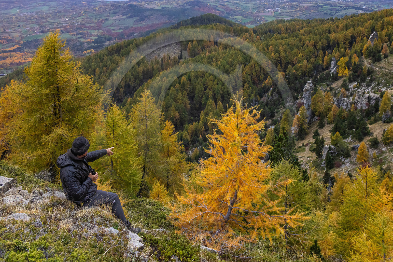 Marc Corail, garde-moniteur du Parc national des Ecrins