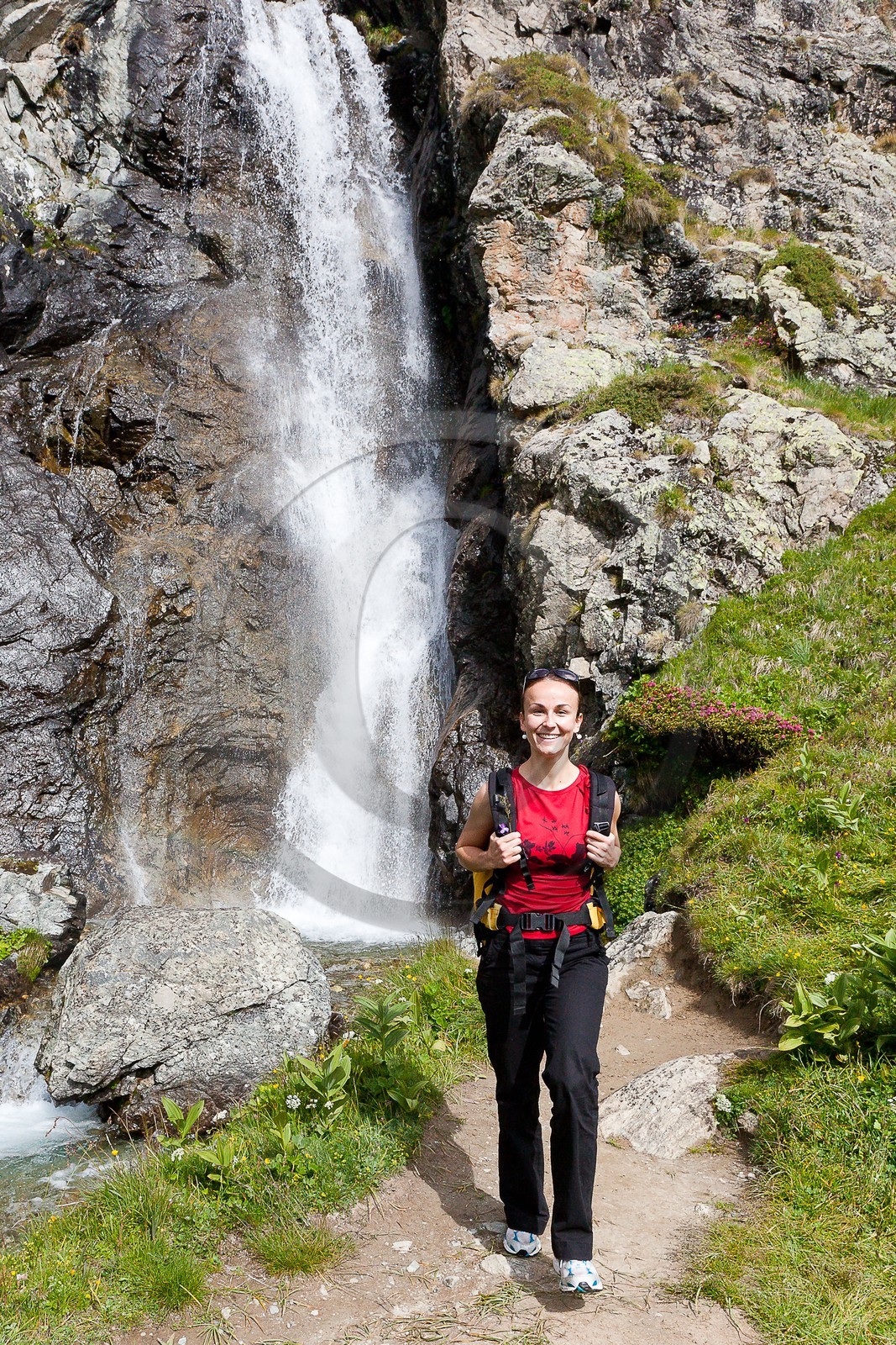 Randonnée à la cascade