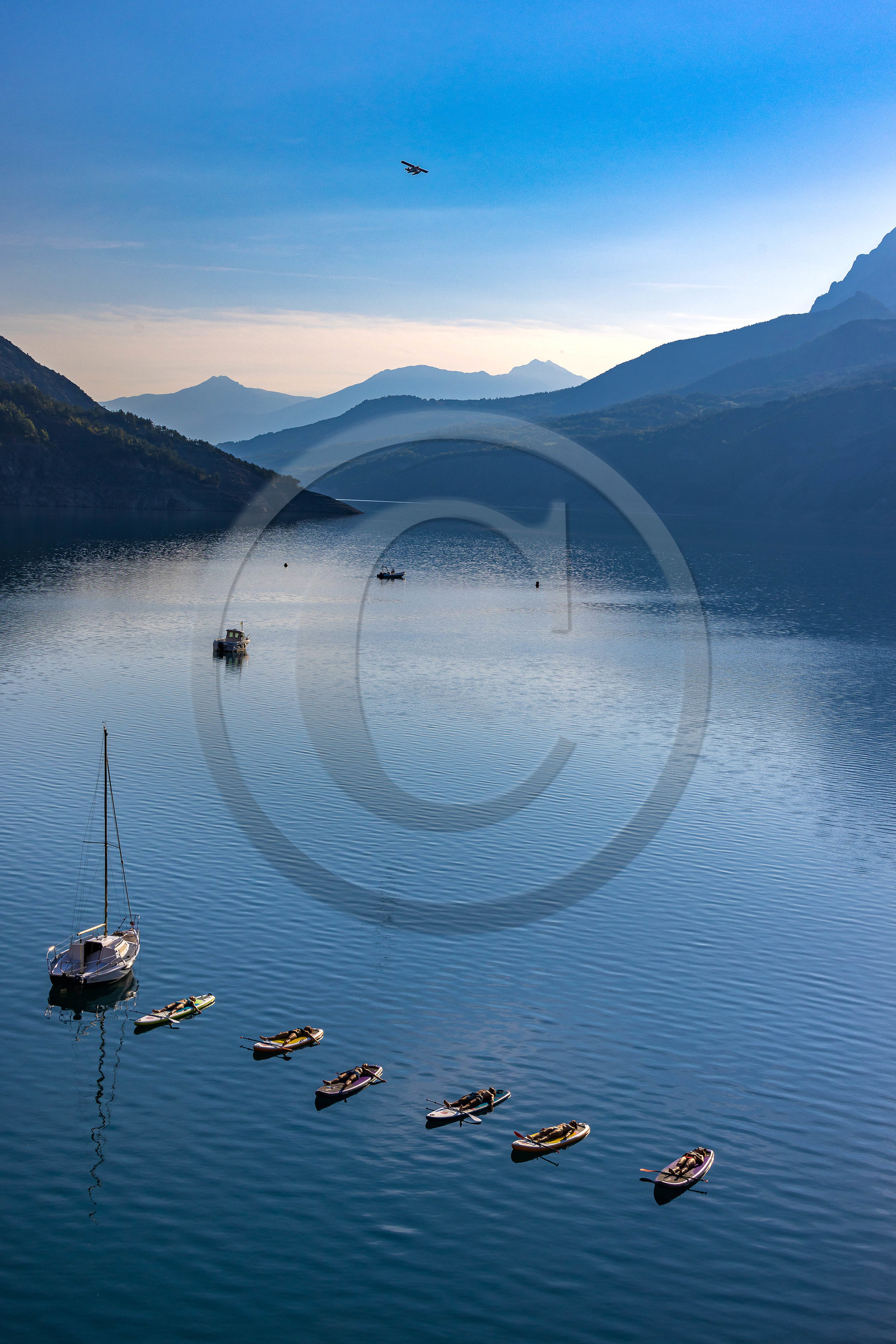 Yoga sur paddle, Serre-Ponçon Aloha