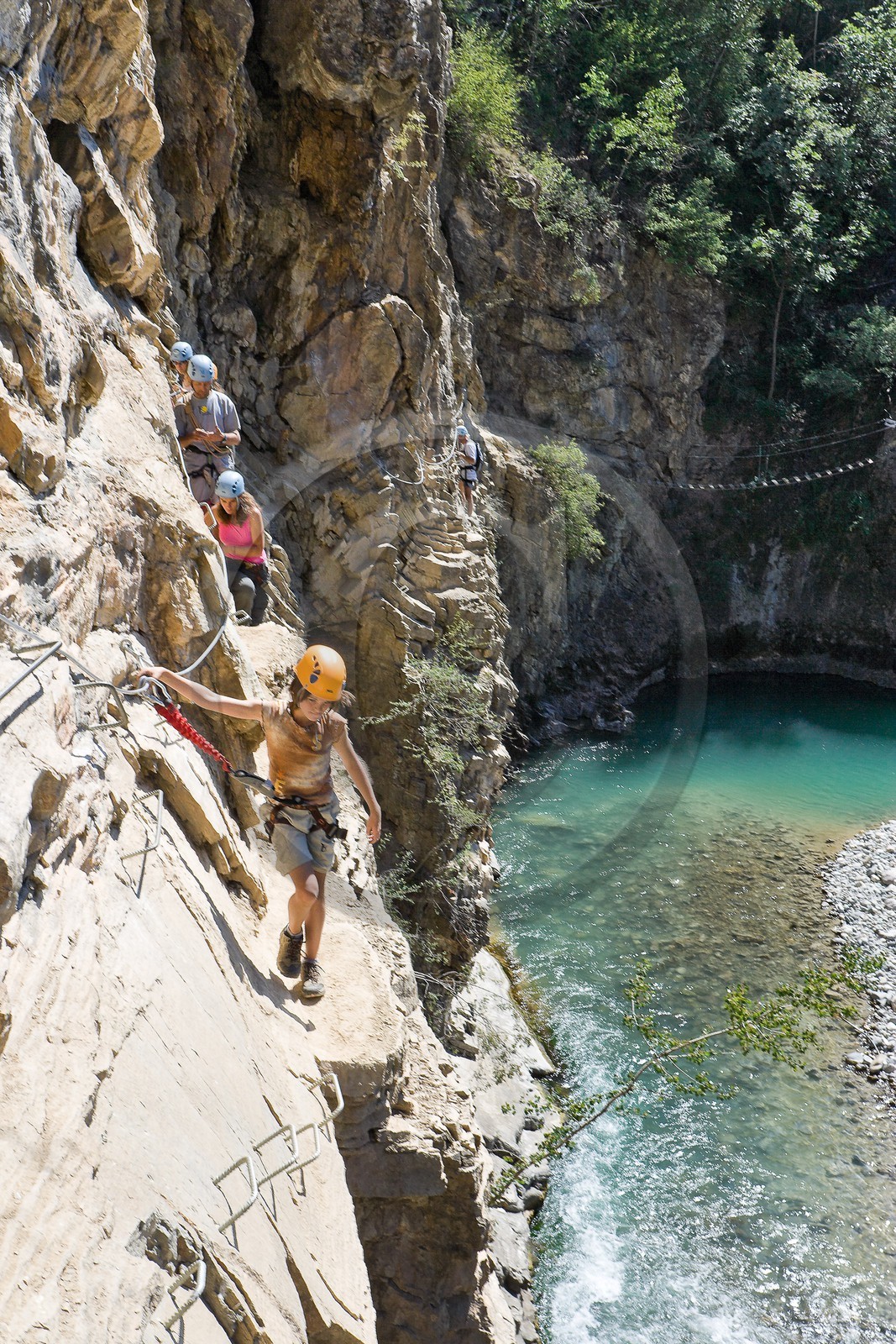 Via ferrata des gorges de la Durance