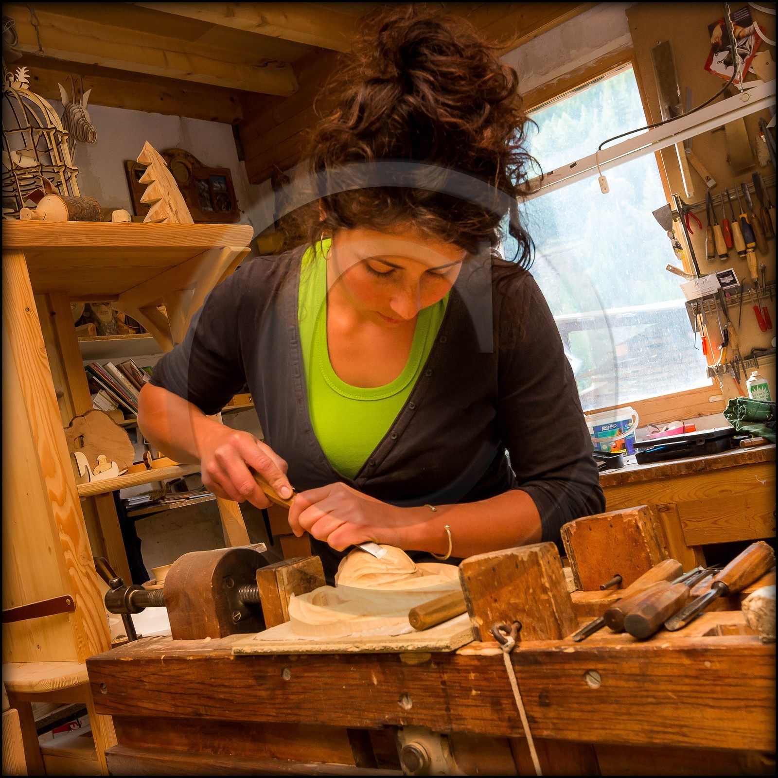 Floranne Blanc-Debrune, Acanthernel, Sculpture, ébénisterie, créations