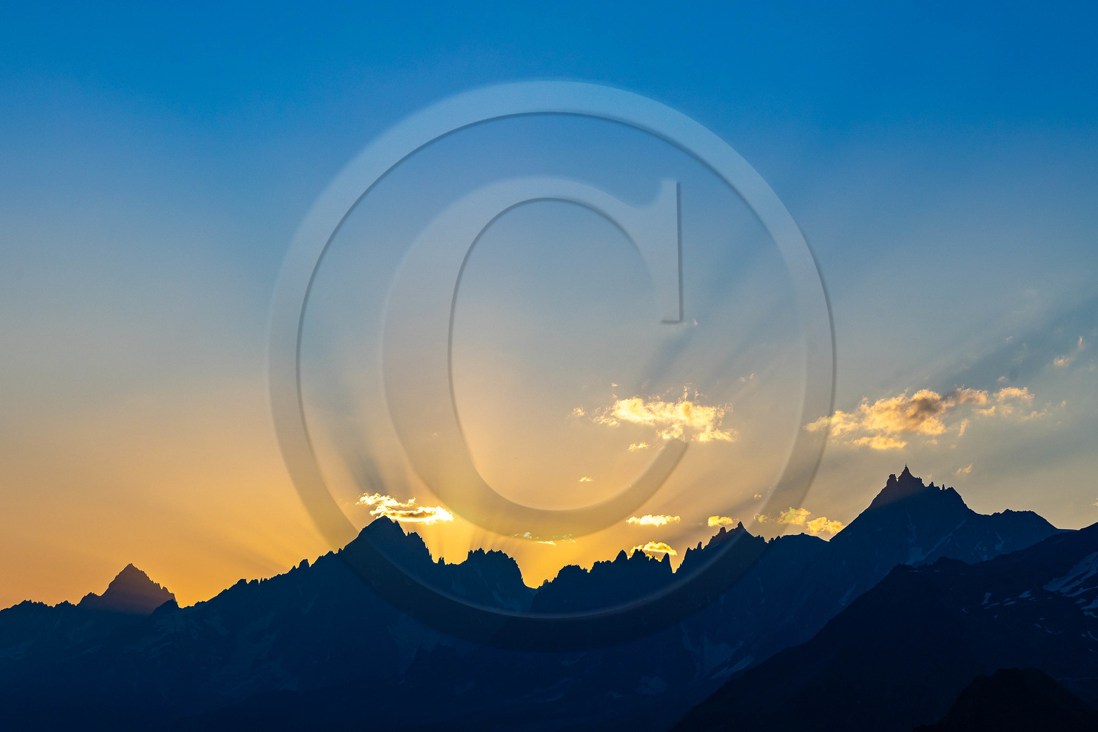 Massif du Mont-Blanc, les aiguilles de Chamonix