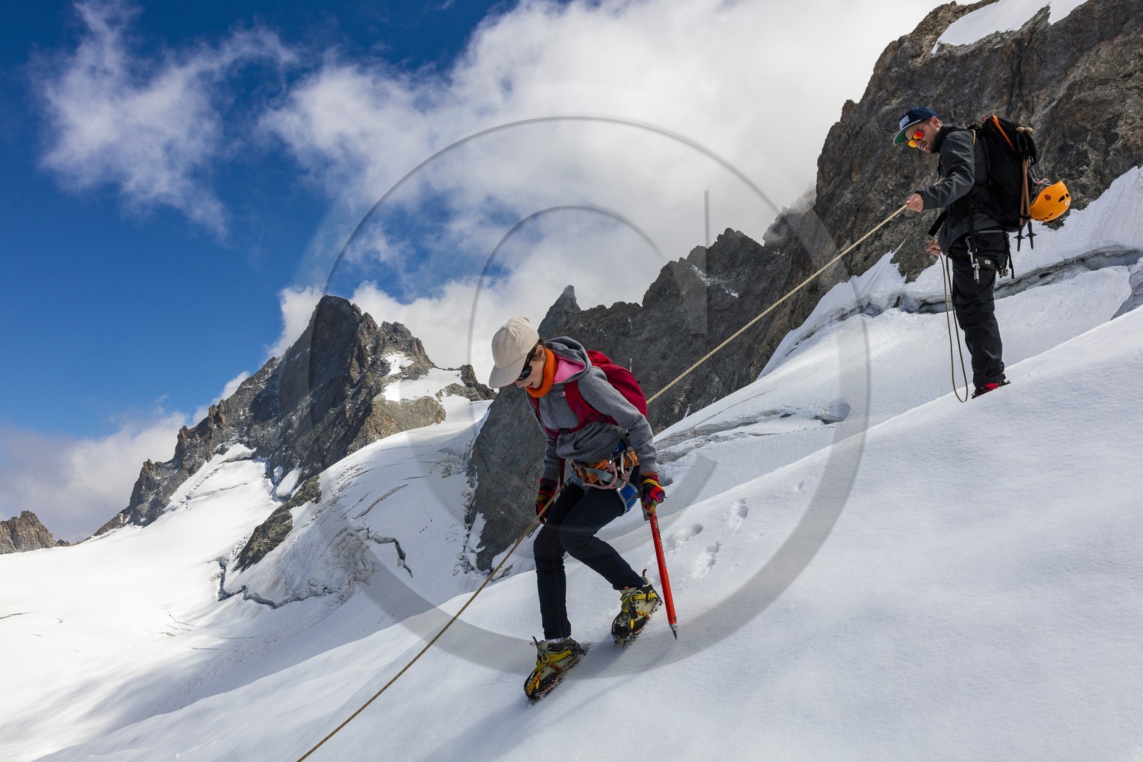 Découverte des glaciers avec Christophe Dureau, guide de haute montagne