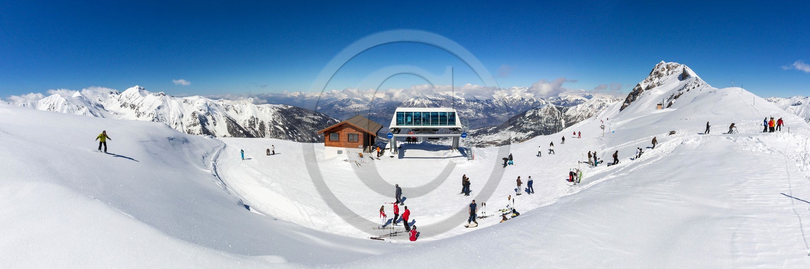 Les Orres, télésiège des Crètes