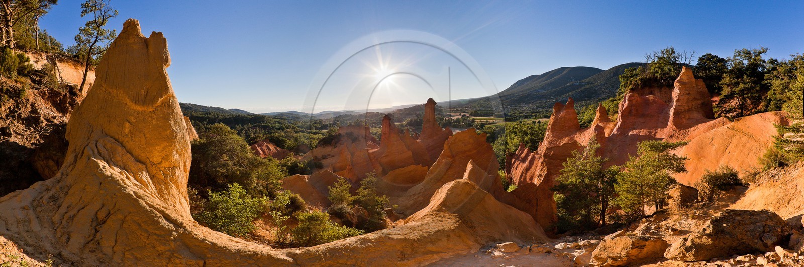 Colorado provensal, les ocres de Rustrel