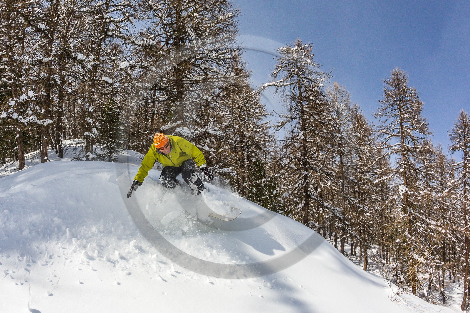 Crévoux, surf des neige, snowboard