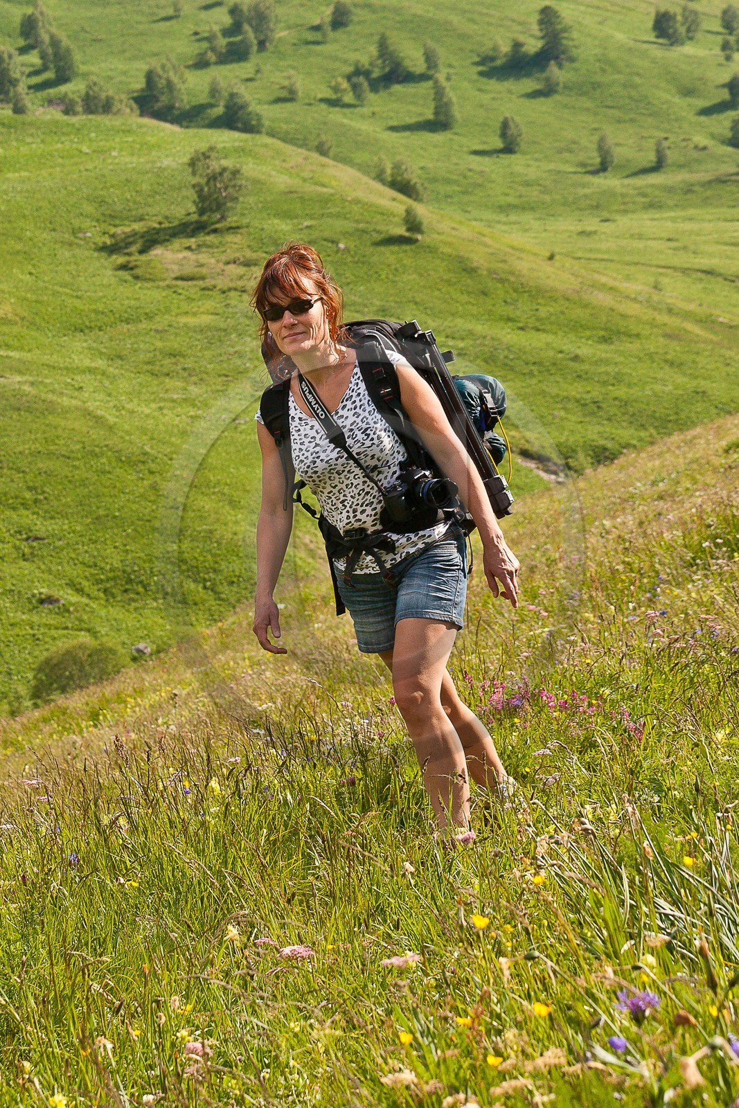 Randonnée montagne famille